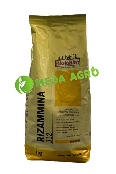 BİOLCHİM RIZAMMINA 312  HARMANLANMIŞ NPK VE MİCRO TOZ GÜBRE 1 KG