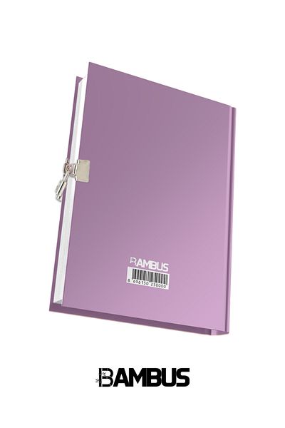 Mikro Jurnal cu linii de blocare - Gn-629 - Mov - Spune-mi ce