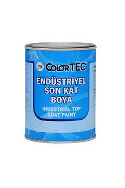 Politek Color TEC  Endüstriyel Son Kat Boya RAL 9006 METALİK GÜMÜŞ GRİ  0.75 Lt