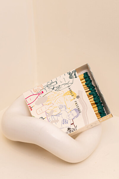 Candle and Friends Artsy Uzun Kibrit Kutusu