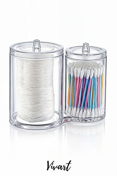 Vivart Twin Cotton Makeup Organizer Multi-Purpose Organizer