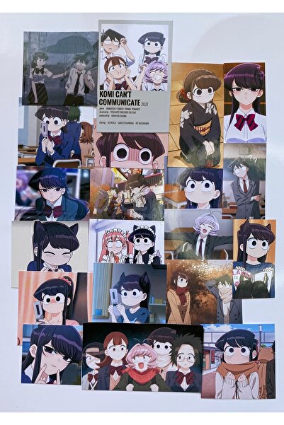 Hara Company Komi nu poate comunica Anime Komi Anime Moments Pachet de autoco...