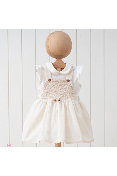 Mymio Baby Girl Salopet Dress (6-9-12-18-24 M)