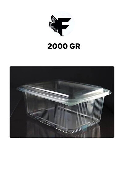 FİGANLAR 2000 Gr Deep Storage Container with Leak Proof Lid 10 Pieces