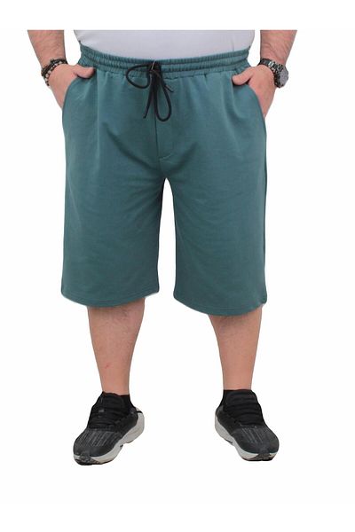 MocGrande Men's Combed Cotton Shorts Plus Size - Line 24626 CAGLA