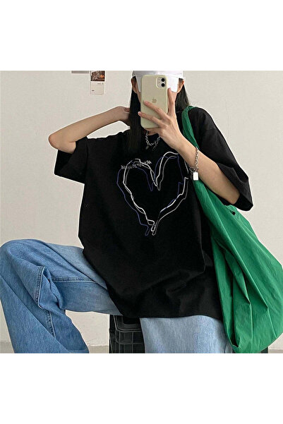 Jose Clothing Μπλουζάκι Unisex oversized με κοντό μανίκι με τύπωμα από οργανικό βαμβάκι