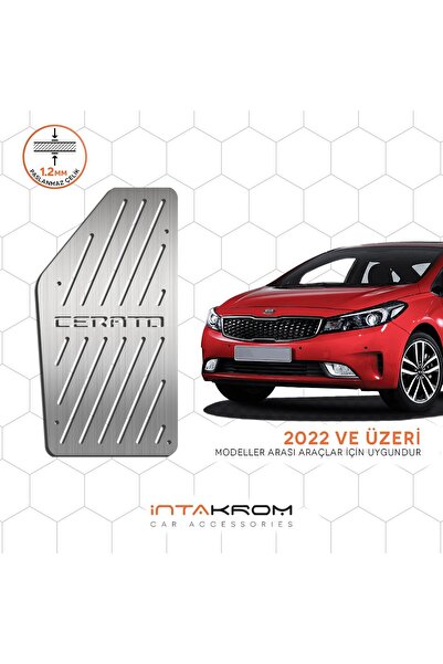 İntachrom Kia Cerato Krom Ayak Dinlendirme Pedalı - 2022 ve Üzeri