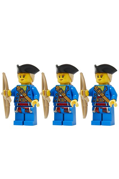 LEGO Original Mini Figures - Cheeky Pirate Girl Original Mini Figure (3 Pieces)