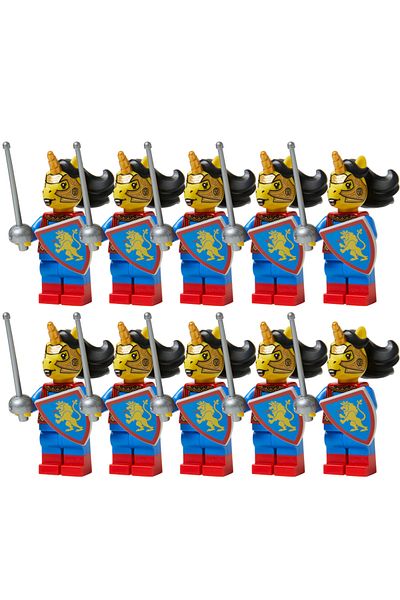 LEGO Original Mini Figures - Medieval Girl Original Mini Figure (10 Pieces)