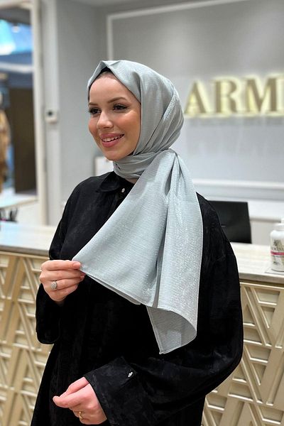 Armine Trend Twinkle Shawl 2 - ATS2PR-23018 - Gray