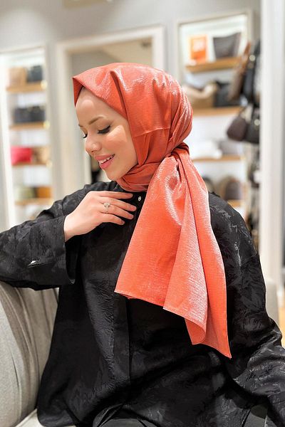 Armine Trend Twinkle Shawl 2 - ATS2PR-22005 - Pomegranate Flower