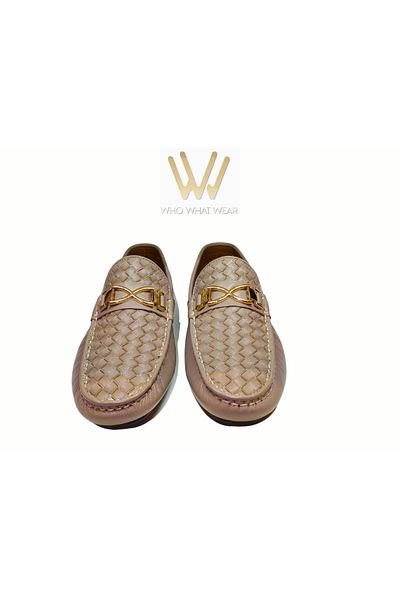 Who What Wear LOAFER 100% HANDMADE 100% LEATHER SHOES