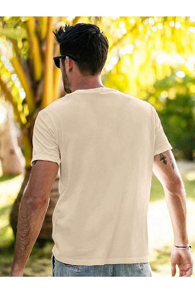 WOODROFFE Ανδρικό μπλουζάκι Oversize με τυπωμένο 7 νούμερο Casual Boyfirend
