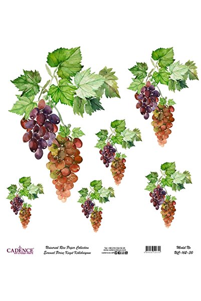 Cadence قطعة نحاسية 162 من سلسلة الزهور - 30x30