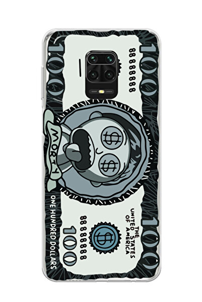 Magic Ring Redmi Note 9 Pro / 9s Uyumlu Morty Para Tasarımlı Şeffaf Telefon K...