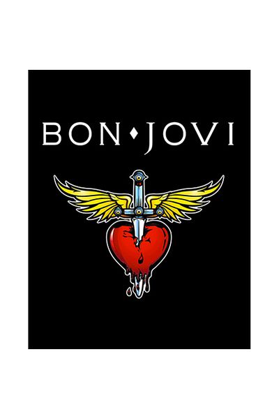 Z zepplin Bon Jovi Hearth Patch mare pentru spate