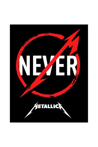 Z zepplin Metallica Never Big Back Patch