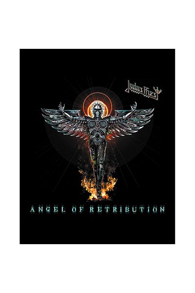 Z zepplin Judas Priest Angel of Retribution Patch mare pe spate