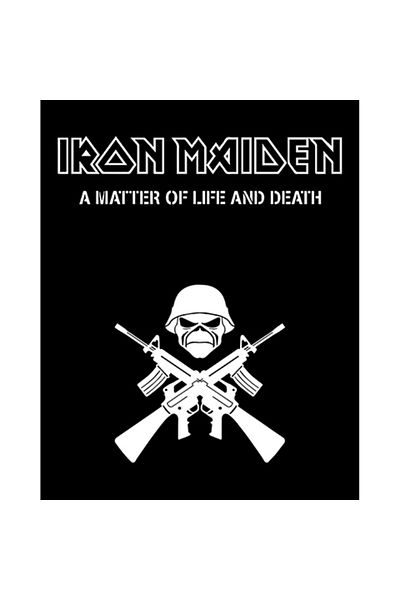 Z zepplin Iron Maiden Matter if Life Patch mare pentru spate