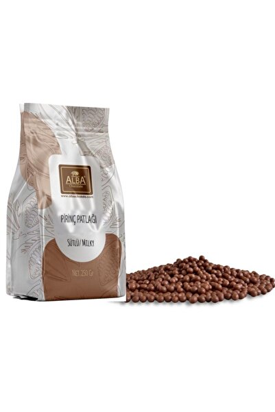 Alba Pirinç Patlağı Sütlü 250gr