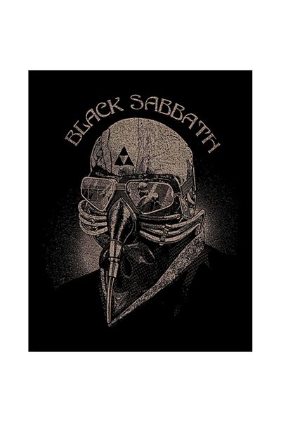 Z zepplin Black Sabbath Classic Patch mare pe spate