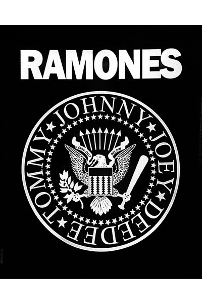 Z zepplin Ramones Surfin Bird Patch mare pe spate