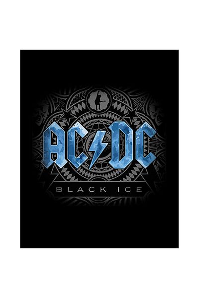 Z zepplin AC DC Black Ice Patch mare pe spate