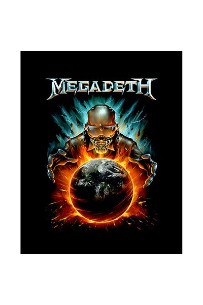 Z zepplin Patch-ul mare pentru spate Megadeth World King