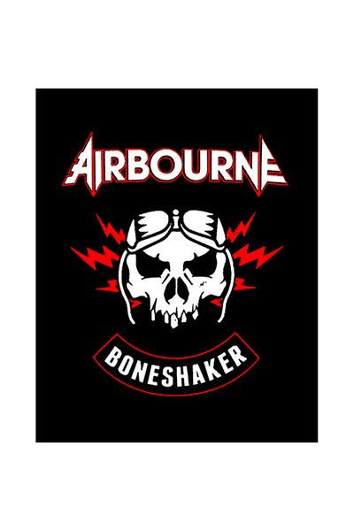 Z zepplin Airbourne Boneshaker Patch mare pentru spate