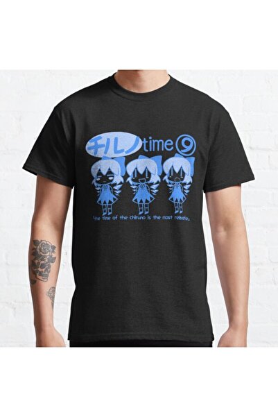 ZOKAWEAR Μπλουζάκι Touhou Chill Cirno Time με μοτίβο Loose Fit