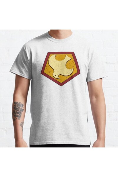 ZOKAWEAR Τυπωμένο μπλουζάκι Loose Fit Unisex Peacemaker Emblem Design