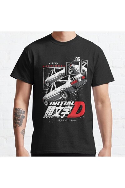 ZOKAWEAR Μπλουζάκι Loose Fit Ae86 Frame Edition Design Printed T-shirt