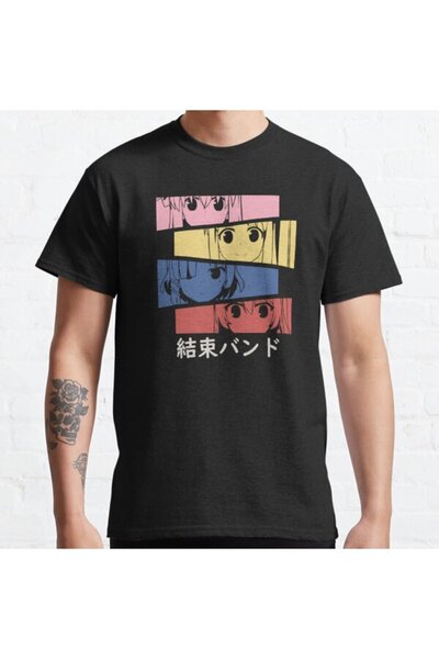 ZOKAWEAR Tricou cu imprimeu Bocchi The Rock Design Loose Fit