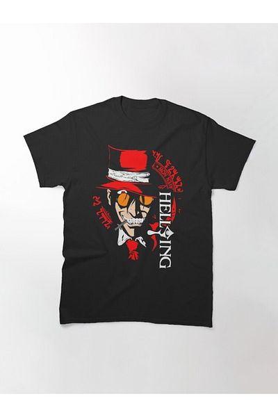 ZOKAWEAR Μπλουζάκι με στάμπα Loose Fit Hellsing Design