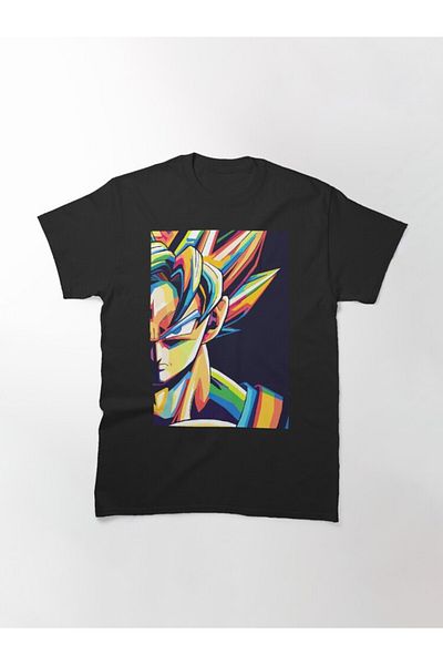 ZOKAWEAR Μπλουζάκι με στάμπα Goku Design Loose Fit