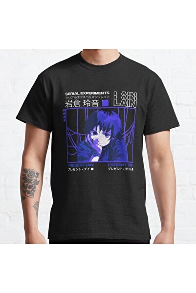 ZOKAWEAR Tricou imprimat Loose Fit Serial Experiments Lain Darker Design