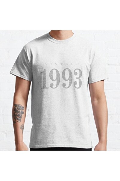ZOKAWEAR Loose Fit Unisex Vintage 1993 (ΑΝΤΙΚΙ ΓΚΡΙ) 30 Σχέδιο δώρου γενεθλίω...