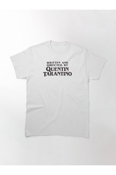 ZOKAWEAR Tricou cu imprimeu unisex, loose fit, scris și regizat de Quentin Tarantino