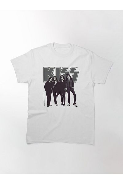 ZOKAWEAR Τυπωμένο μπλουζάκι Loose Fit Unisex Kiss The Band Design