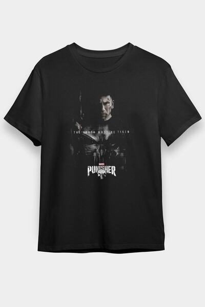 ZOKAWEAR Tricou Punisher negru unisex loose fit