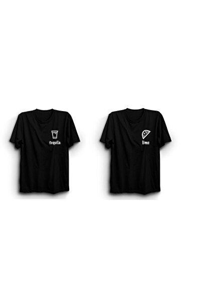 ZOKAWEAR تي شيرت فضفاض للجنسين بالليمون والتيكيلا والليمون والتيكيلا، تي شيرت...