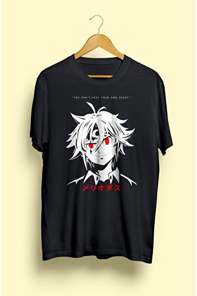 ZOKAWEAR Meliodas 7 Deadly Sins Anime Lik Dizajn Štampano Majica