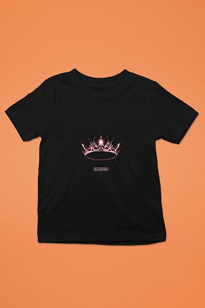 ZOKAWEAR Tricou negru cu imprimeu unisex, negru, roz, loose fit