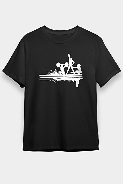 ZOKAWEAR Μπλουζάκι Unisex Loose Fit Fitness Μαύρο T-Shirt - Εργοστάσιο T-Shirt