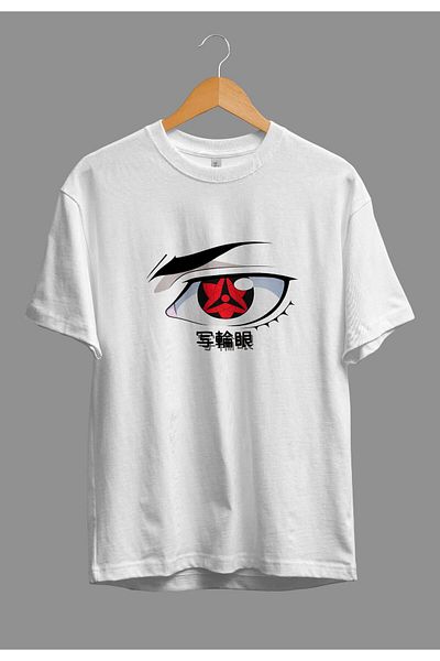 ZOKAWEAR Μπλουζάκι με τυπωμένο σχέδιο χαρακτήρων Anime Loose Fit Uchiha Itachi Naruto