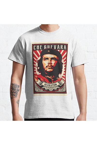 ZOKAWEAR Τυπωμένο μπλουζάκι Loose Fit Unisex Che Guevara Viva La Revolucion D...