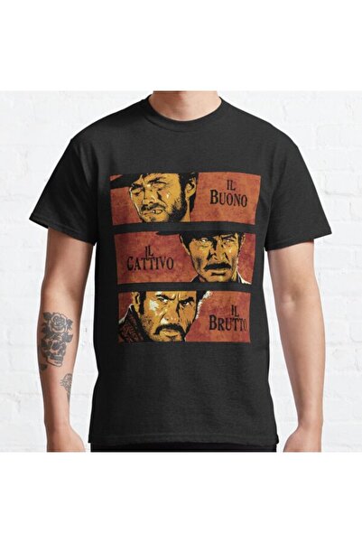 ZOKAWEAR Široka unisex majica The Good, The Bad, And The Ugly Design Štampano