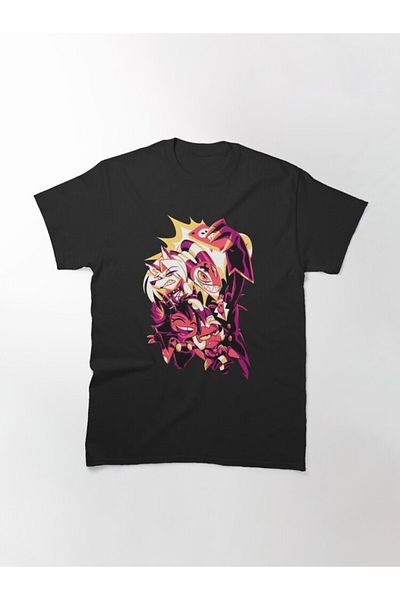 ZOKAWEAR Μπλουζάκι Loose Fit Helluva Boss Blitzo Design με στάμπα