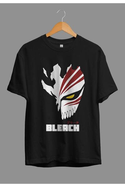ZOKAWEAR Loose Fit Unisex Bleach Ichigo Kurosaki (HOLLOW MASK) Μπλουζάκι Anim...