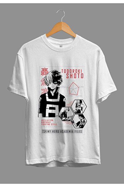 ZOKAWEAR Loose Fit My Hero Academia Shoto Todoroki (STATES) Anime Character P...